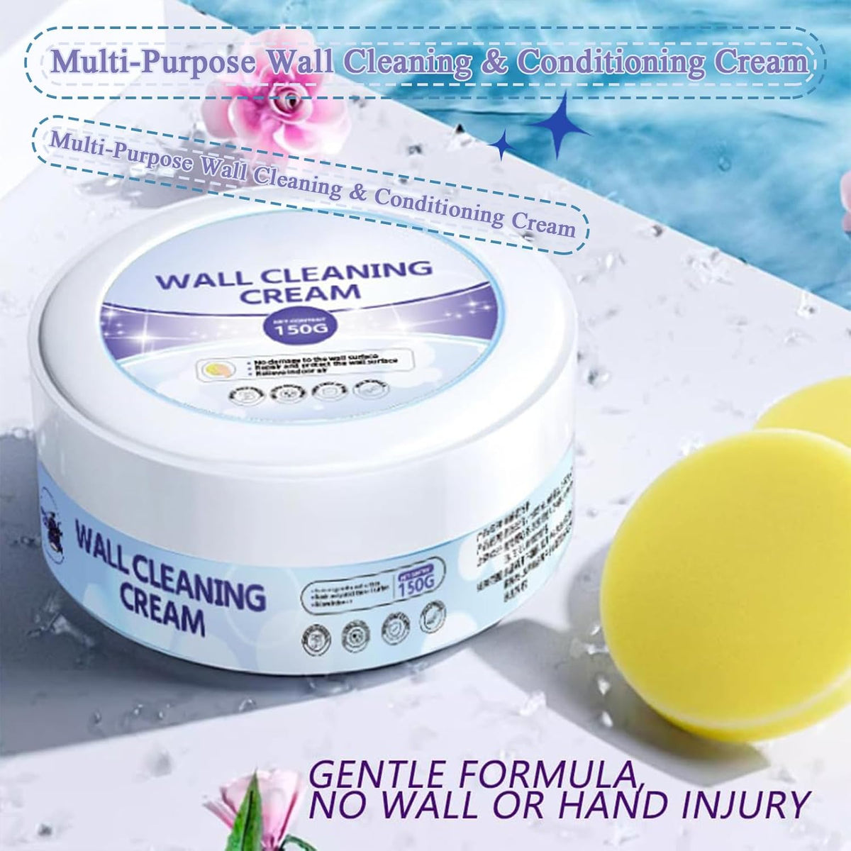Cremă Magică pentru Curățare Pereți
