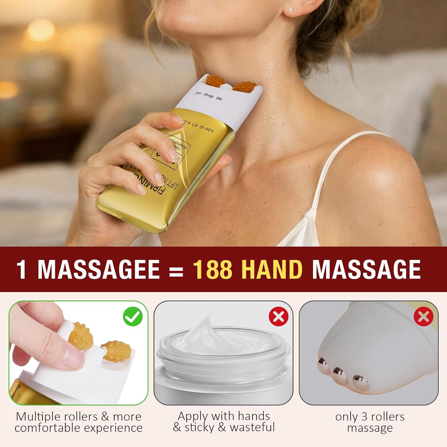 Crema Magică antiîmbătrânire pentru gât şi faţă